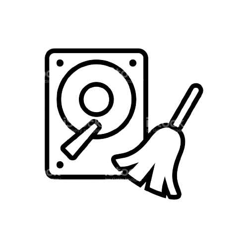 disk cleanup logo